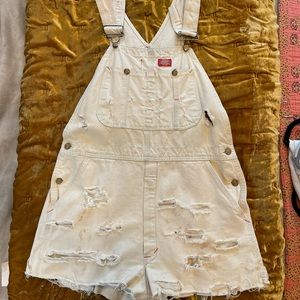 UO Dickies Distressed Coverall/Overall/Romper